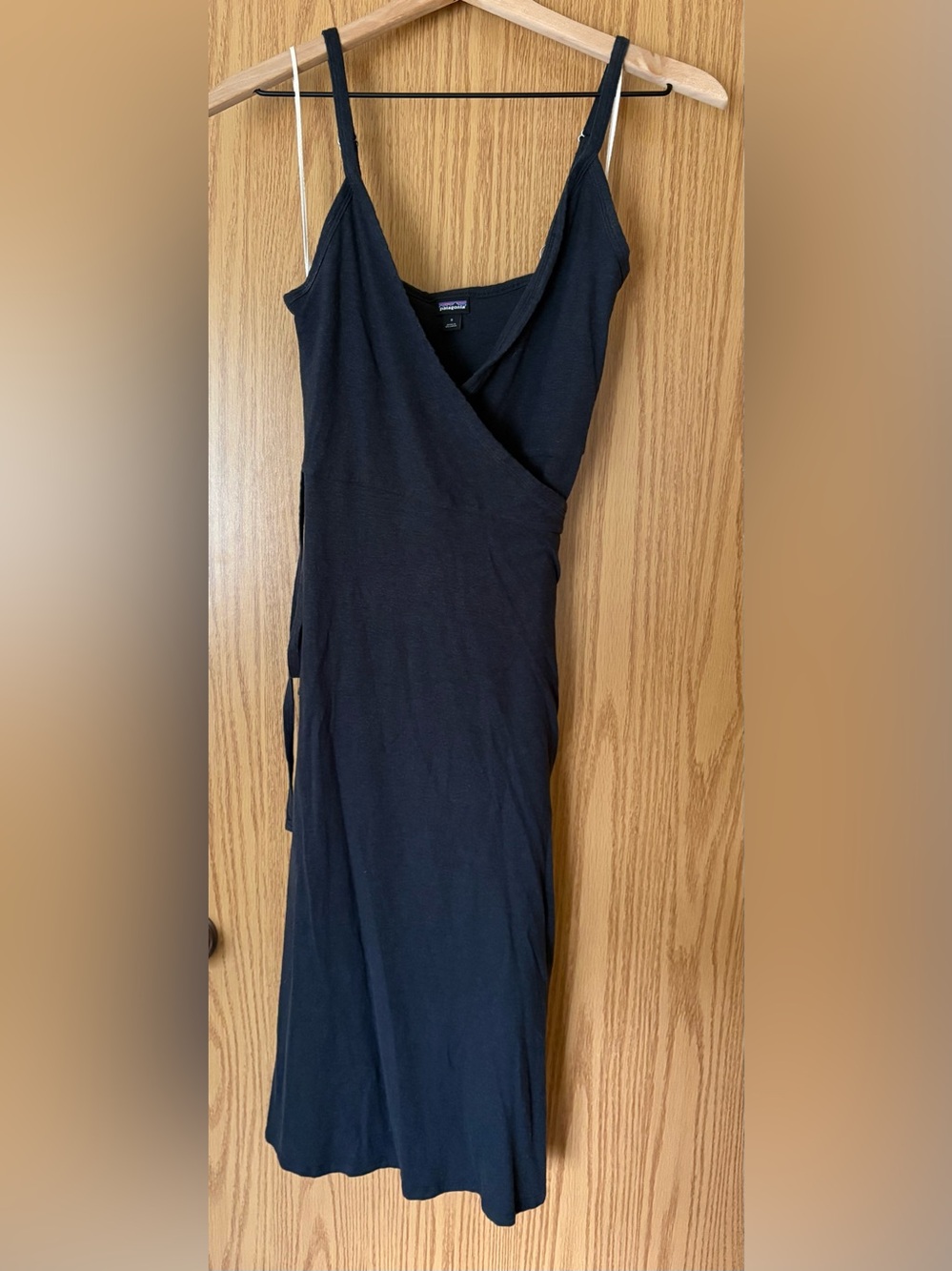 Patagonia Black Wrap Dress